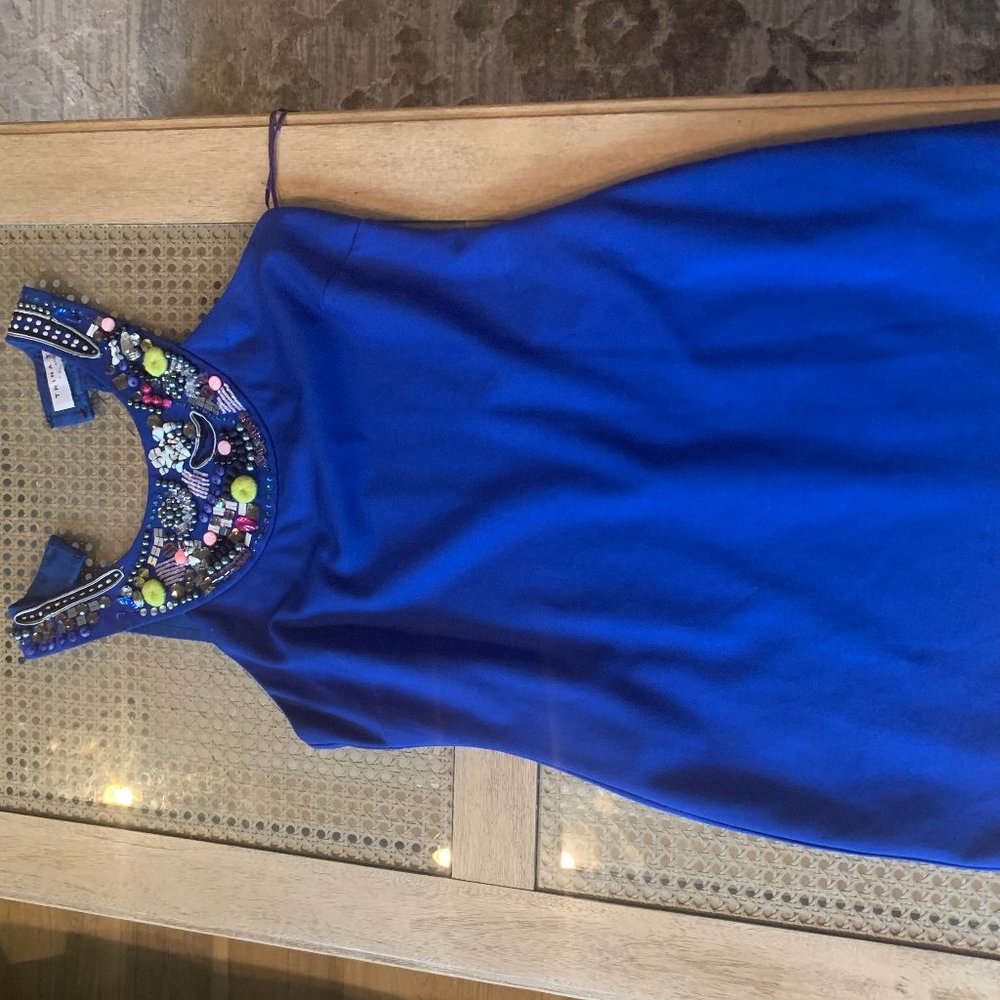 Embellished Mini Dress